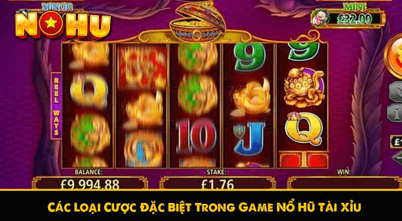 Các Loại Cược Đặc Biệt Trong Game Nổ Hũ Tài Xỉu